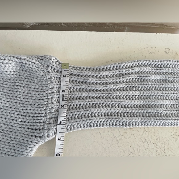 Oversized Light Grey Noisy May Knit Sweater - Picture 7 of 10